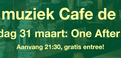 One After 909: vrijdag 31 maart