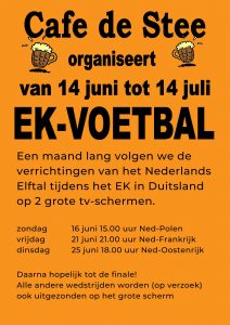 EK voetbal Stee
