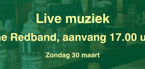 Live muziek – Zondag 30 maart 2025