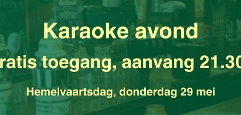 Karaoke avond – Donderdag 29 mei 2025