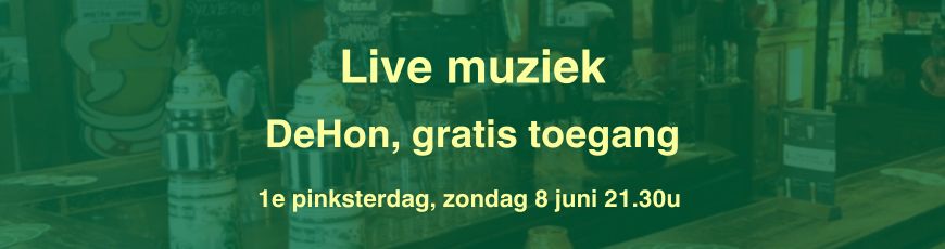 Live muziek – Zondag 8 juni 2025
