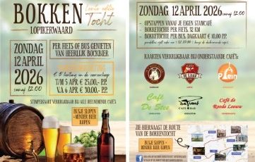 Bokkentocht – Zondag 12 april