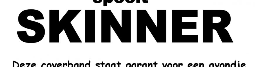 Live muziek – Zondag 5 april – Met SKINNER