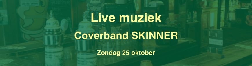 Live muziek – 25 oktober 2026